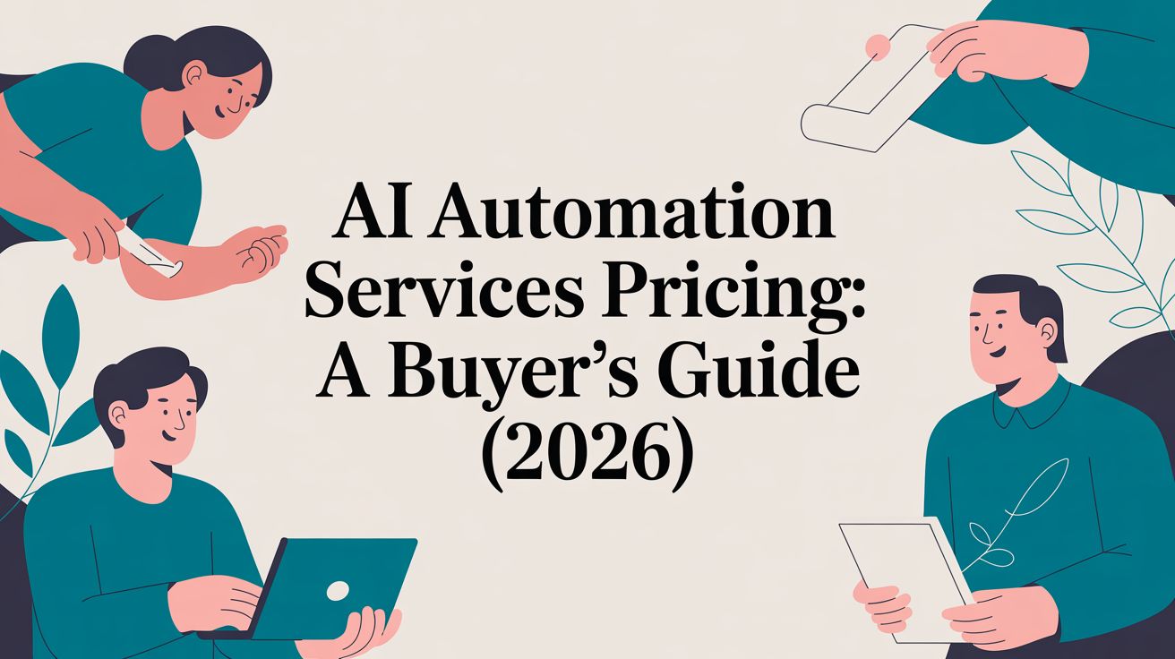 AI Automation Services Pricing: A Buyer’s Guide (2026)
