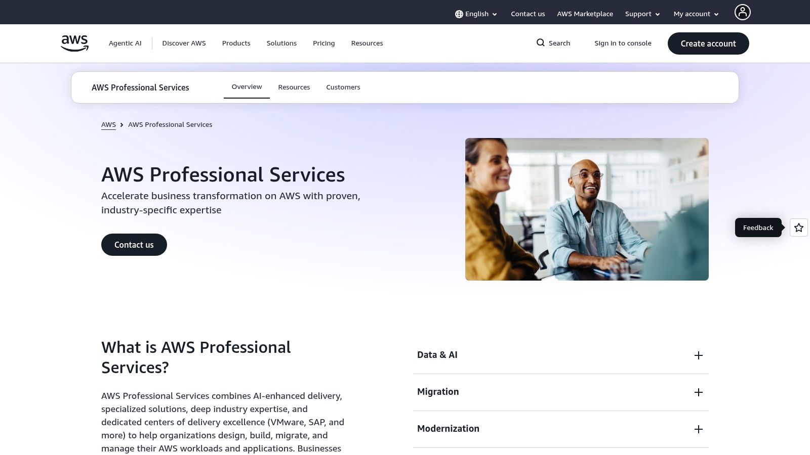 AWS Professional Services (ProServe)
