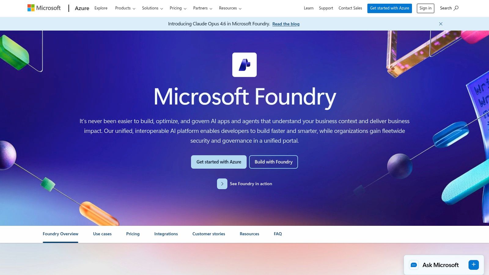 Microsoft Azure AI Foundry + Azure OpenAI Service