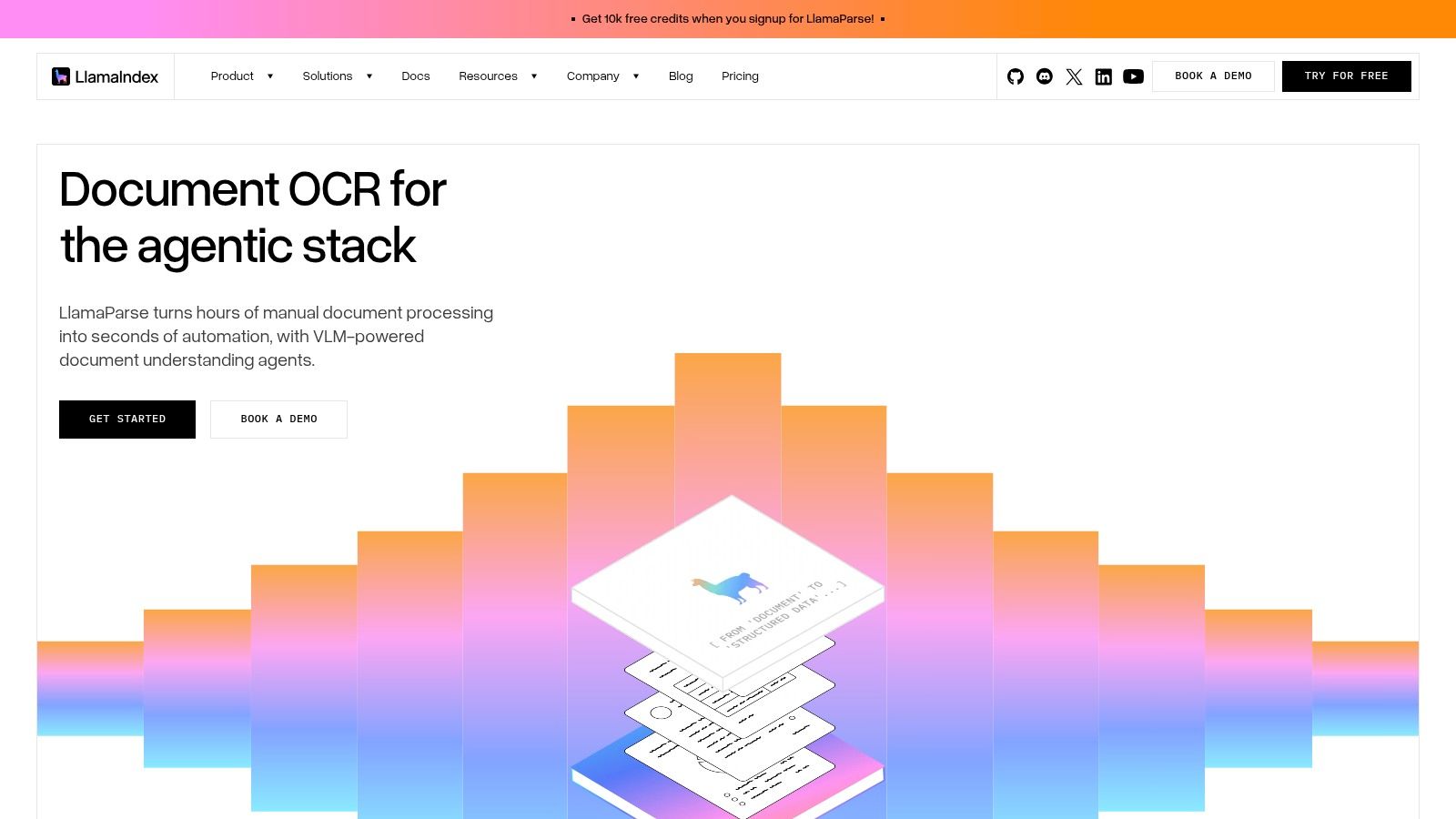 LlamaIndex (Workflows + LlamaParse/LlamaCloud)
