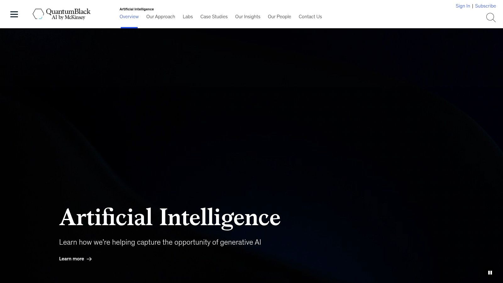 McKinsey – QuantumBlack (AI by McKinsey)