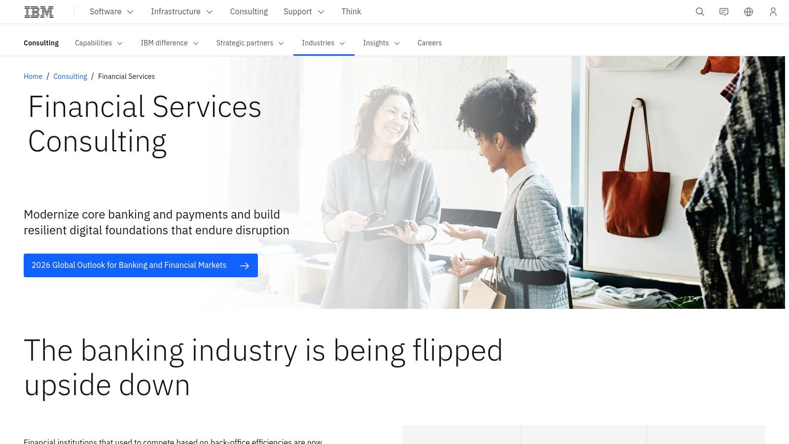 IBM Consulting (Financial Services)