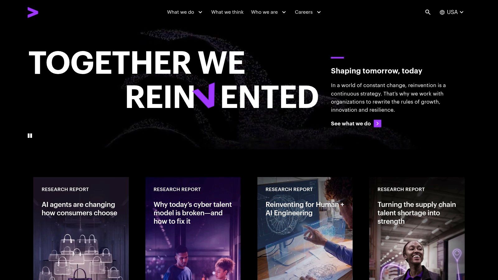 Accenture – AI & Generative AI Services