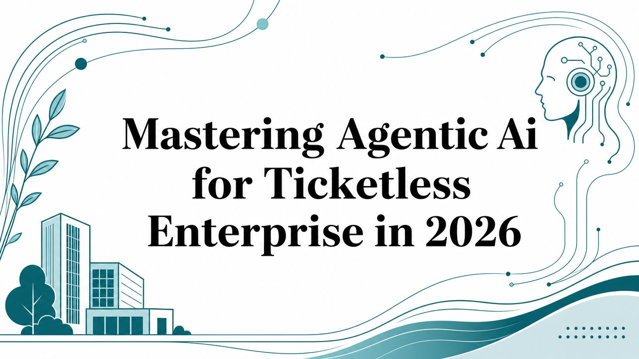 Mastering Agentic Ai for Ticketless Enterprise in 2026