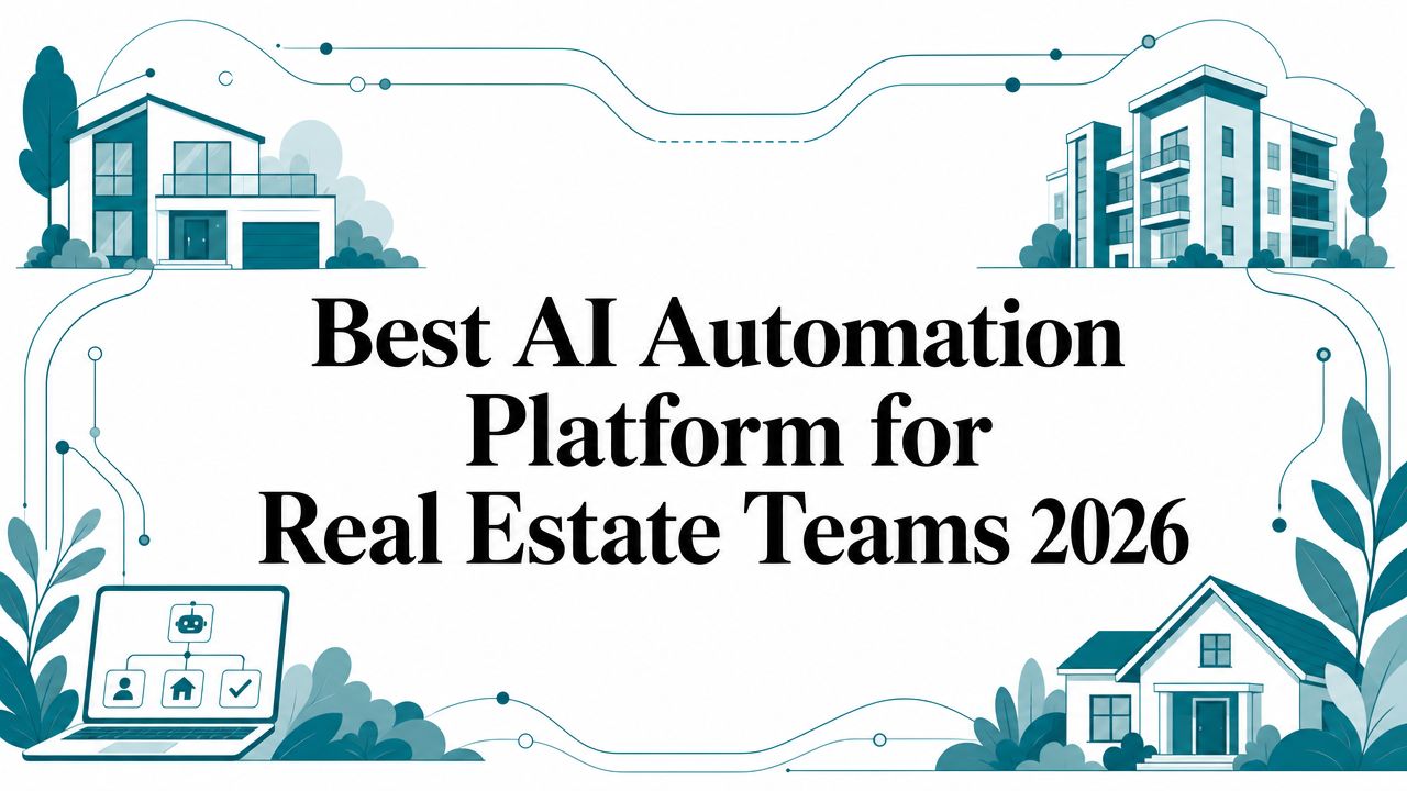Best AI Automation Platform for Real Estate Teams 2026