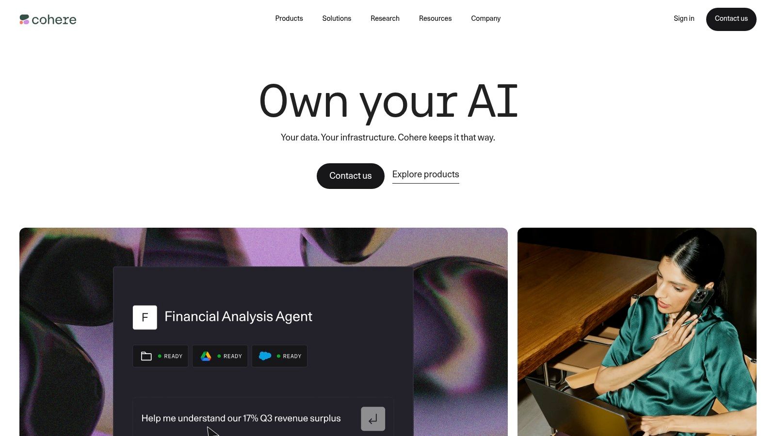 Cohere (Private Deployments)