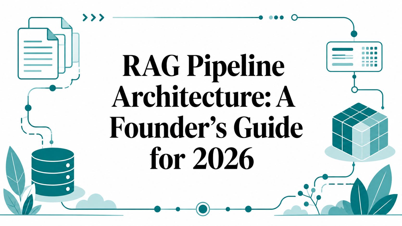 RAG Pipeline Architecture: A Founder’s Guide for 2026