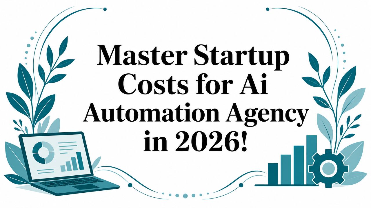 Master Startup Costs for Ai Automation Agency in 2026!