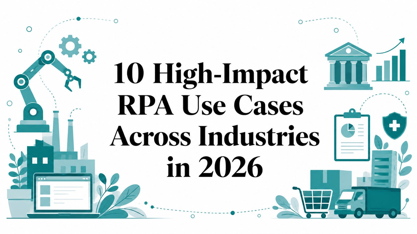 10 High-Impact RPA Use Cases Across Industries in 2026